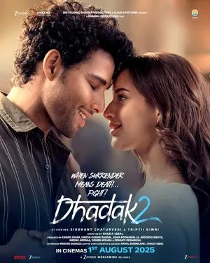 Dhadak 2 2025 Audio WEB-DL | Dubbed Hindi Movie