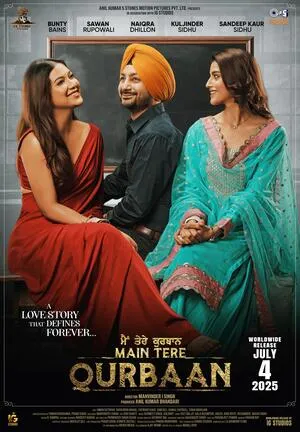 Main Tere Qurbaan 2025 Punjabi WEB-DL | Dubbed Hindi Movie